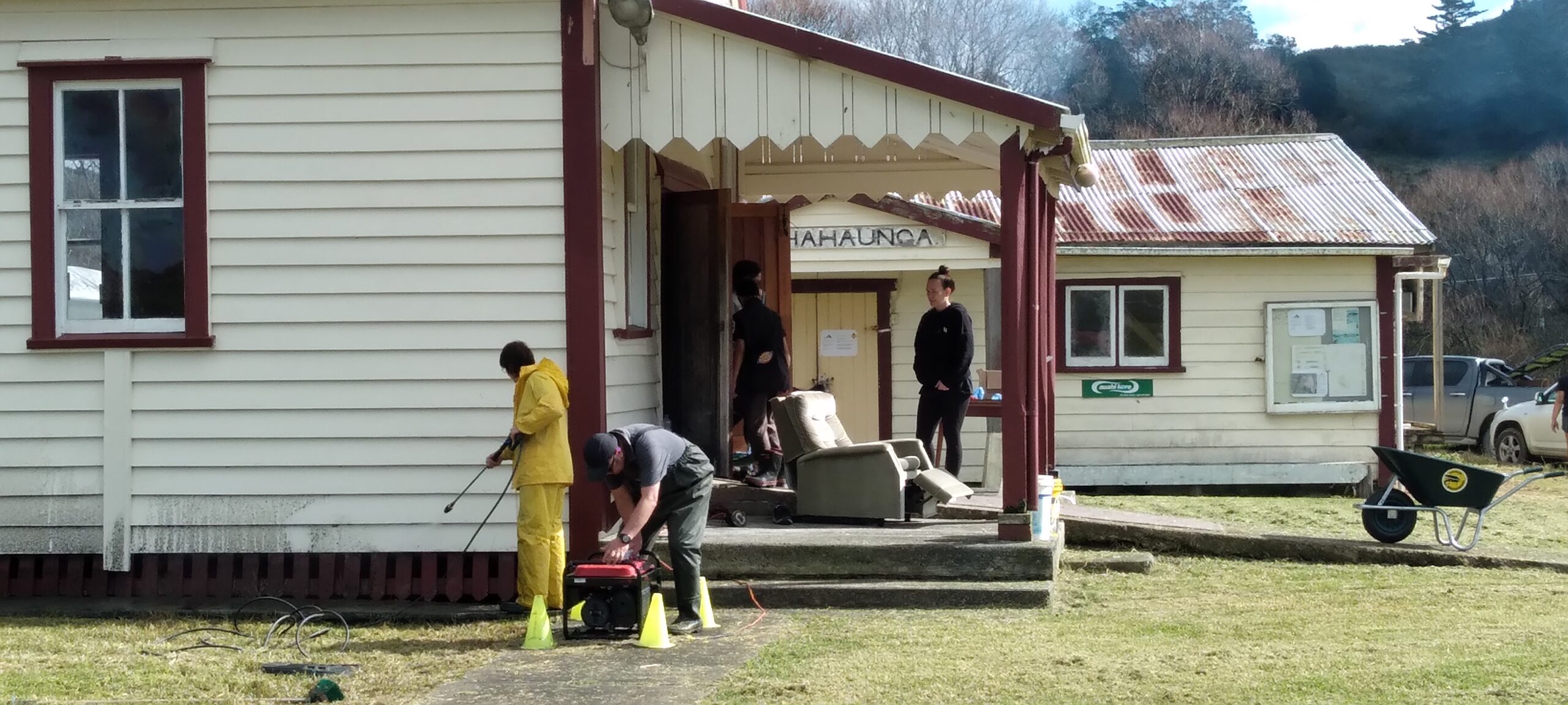 Our Tūpuna whare korua Te Ahuareka and Maramatautini